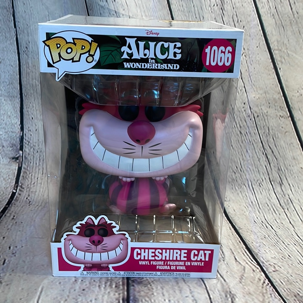 Funko Pop Walmart Exclusive Jumbo Cheshire Cat 1066 Figure.
